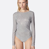 Body Strass Donna Twentyfourhaitch Arches Argento