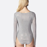 Body Strass Donna Twentyfourhaitch Arches Argento