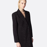 Cappotto strass donna Twentyfourhaitch Erenay nero