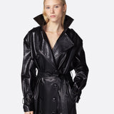 Trench donna Twentyfourhaitch Gizem nero