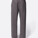 Pantaloni Donna Twentyfourhaitch Grigio Strass