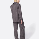 Blazer strass donna Twentyfourhaitch Imarya grigio