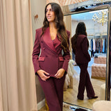 Blazer Donna Silence Limited Vivian Bordeaux