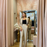 Blazer Donna Silence Axe Sabbia