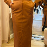 Gonna Donna Kostumn Suede Cammello