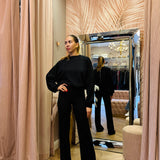 Tuta In Maglia Donna Kostumn Nero
