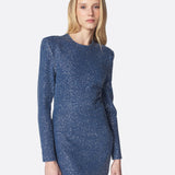Abito Donna Twentyfourhaitch Kelos Blu Denim Crystal