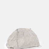 Borsa Donna Twentyfourhaitch Petra Argento Strass