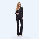 Pantalone Donna Silence Limited Flare Betty Nero